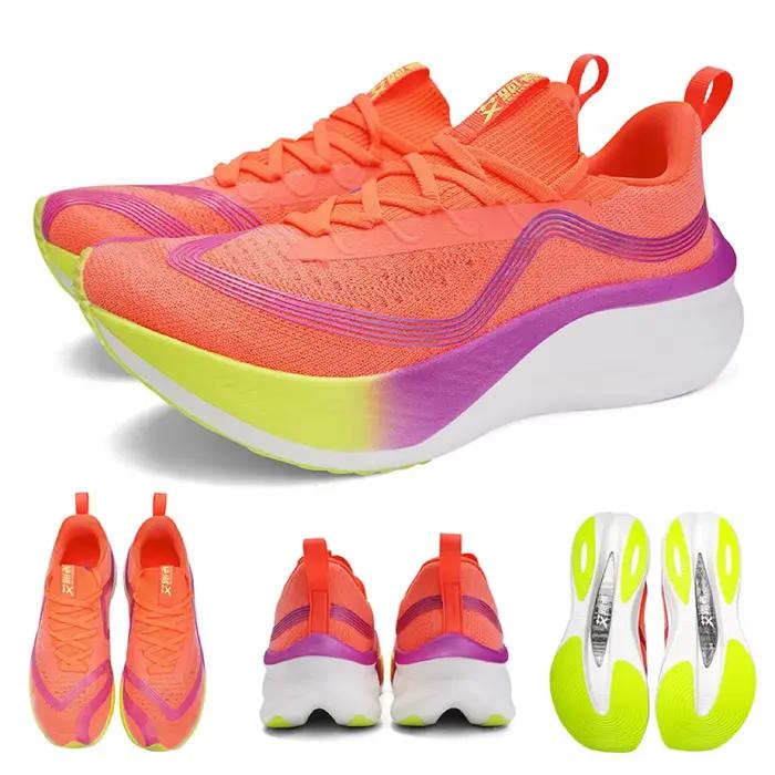 2025 IRUNSVAN Marathon chaussures carbone haute qualité respirant rebond-back amorti