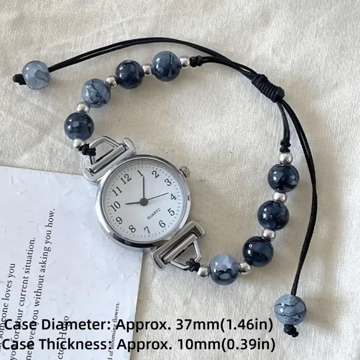 Mode Bracelet perlé montre