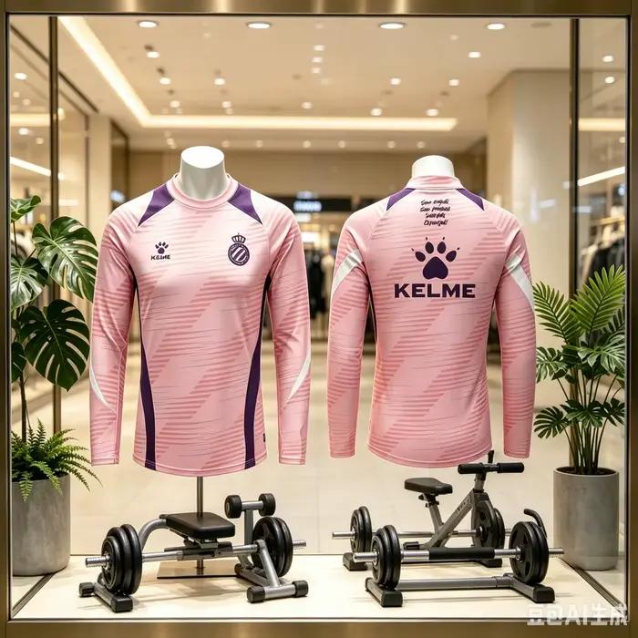 T-shirt de sport KELME pour homme – Nouveau pull à manches longues et col rond pour l'entraînement de football et la course à pied toutes saisons