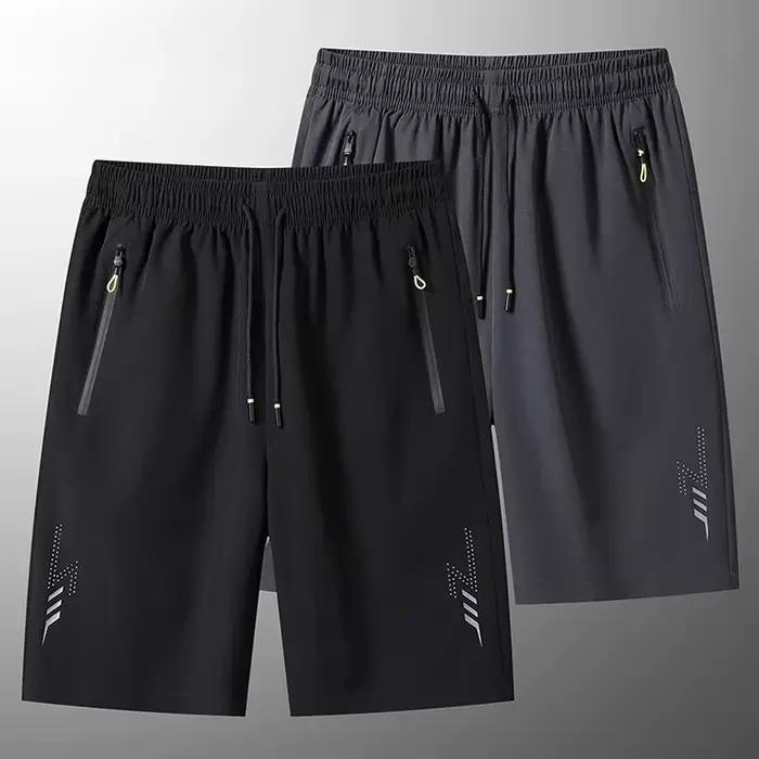 Shorts de sport d été polyester pour hommes grandes tailles course gym entraînement confortables légères et séchage rapide pour homme occasions spéciales