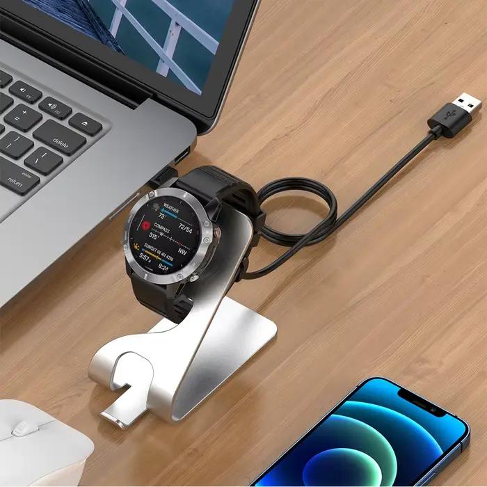 Station de chargement en métal pour Garmin Fenix 7 Vivoactive 3 4 4s