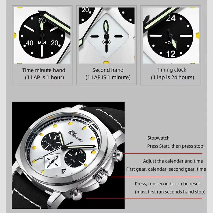 CHENXI – Nouvelle montre de sport lumineuse pour homme