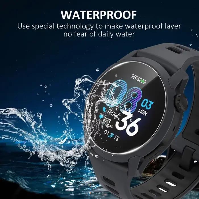 3 pièces 2.5D HD verre clair pour Coros Pace 4 Smartwatch 9H