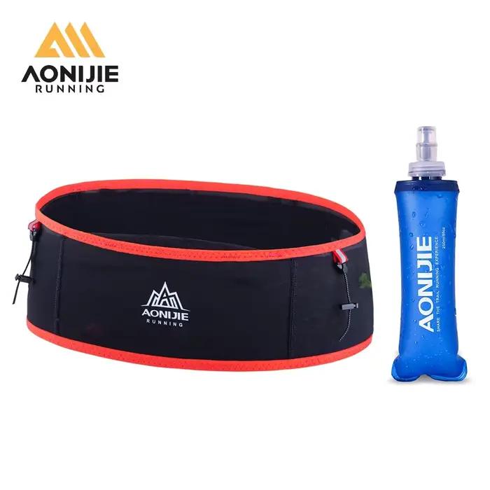 AONIJIE W938S ceinture d'hydratation de course avec flacon souple de 250 ml pour femmes/hommes