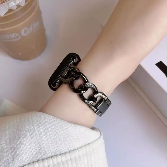 Chaîne mode Bracelet en métal pour Samsung Galaxy montre 8 8Classic Ultra 2 1