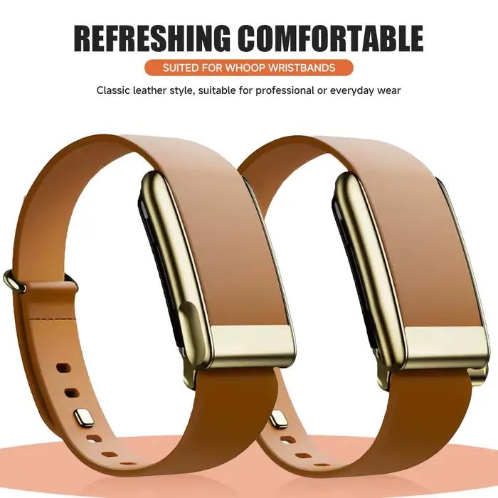 Bracelet en cuir souple pour Whoop 5.0/Whoop 5.0 MG