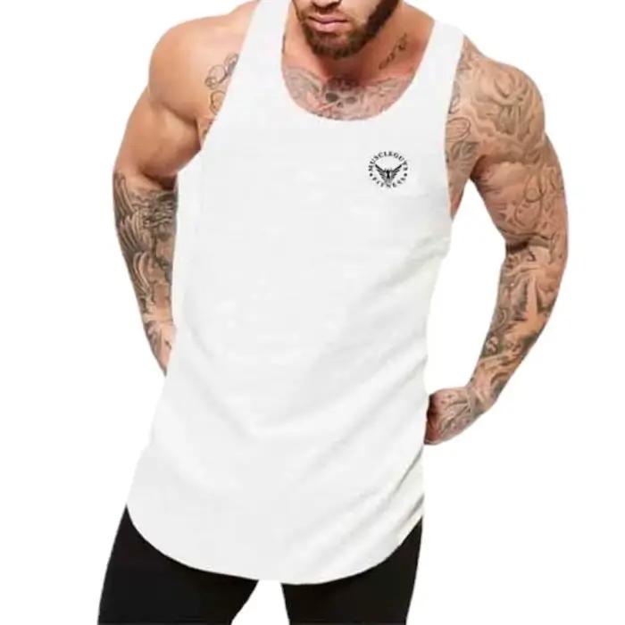Gilet de sport d'été en coton pour hommes