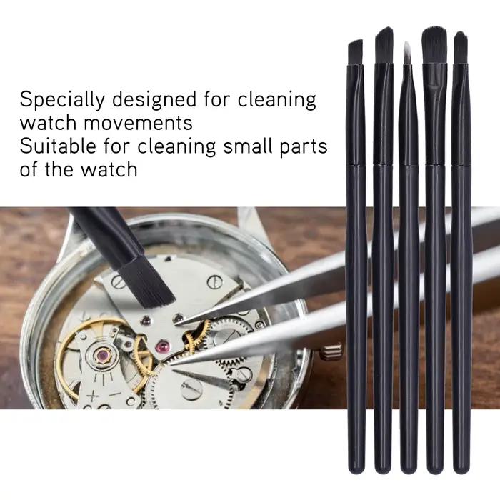 Ensemble de brosses de nettoyage de montre souple