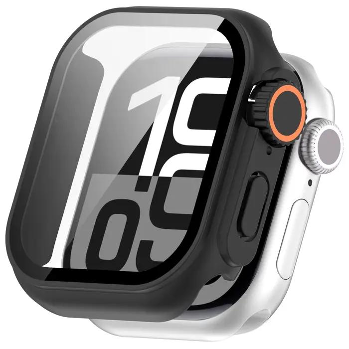 Verre + boîtier pour Apple Watch 46mm 44mm 45mm 41mm 40mm 42mm