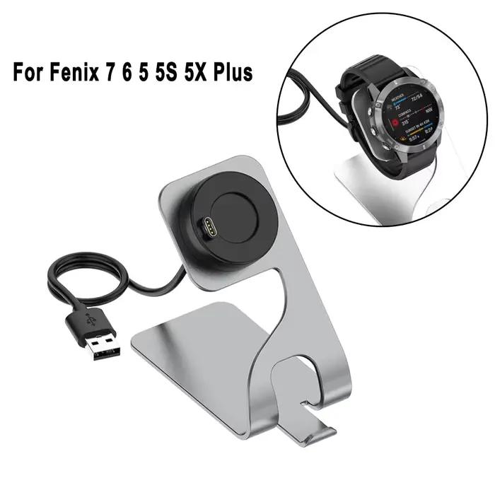 Station de chargement en métal pour Garmin Fenix 7 Vivoactive 3 4 4s