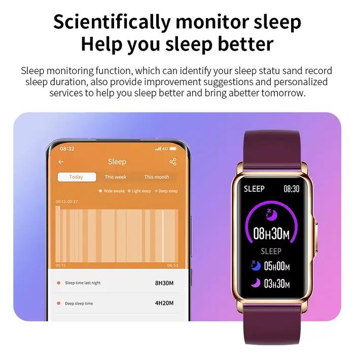 Montre connectée LIGE pour femmes et hommes