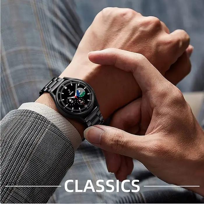 Bracelet en métal pour Samsung Galaxy Watch 7/6/5/4 40mm 44mm
