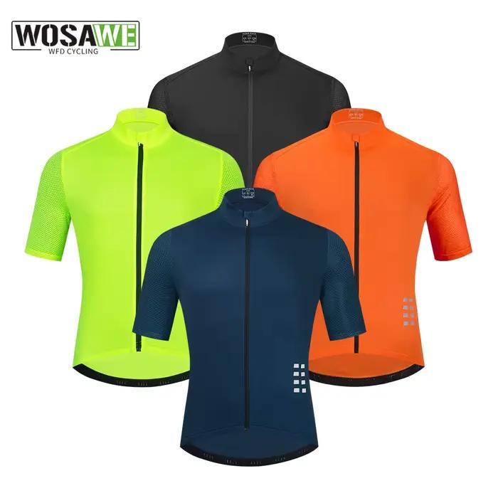 WOSAWE été haute qualité nouvelle équipe hommes maillot de cyclisme vêtements à manches courtes respirant séchage rapide Cycley maillot