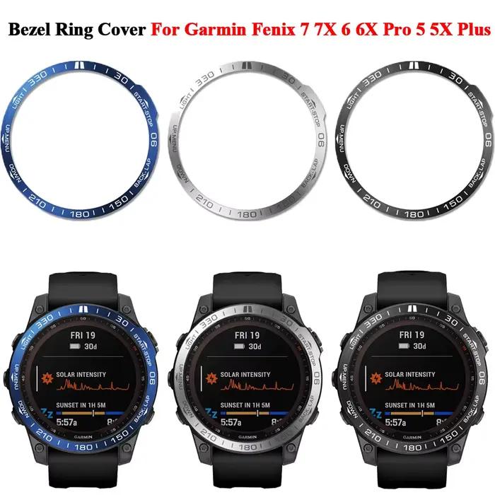 Couvercle de pare-chocs pour Garmin Fenix 7 7X 6 6X Pro 5 5X Plus