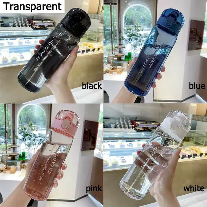 Bouteille d'eau transparente de sport 780ml