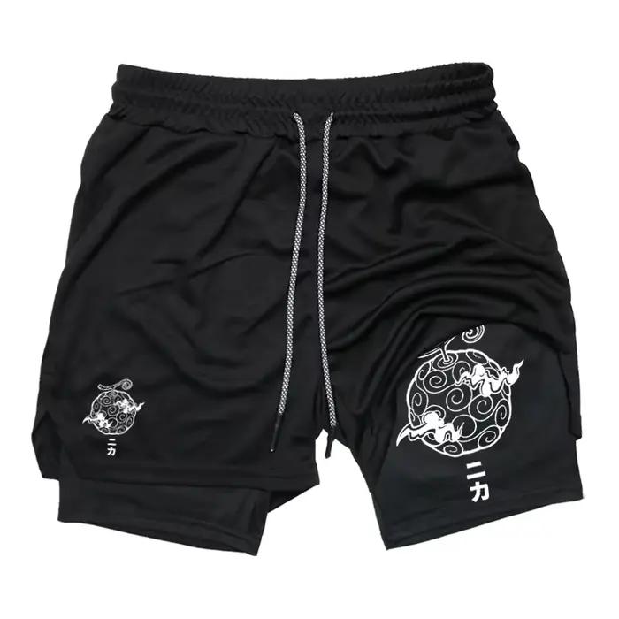 Shorts 2-en-1 pour hommes