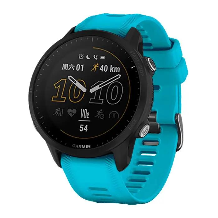 Bracelet de montre en silicone pour Garmin Forerunner 955 945 935 745 Fenix 6 6 Pro 6 Sapphire 5 5 Plus Quatix5 Sapphire Approach S60 Occasions de course spéciales