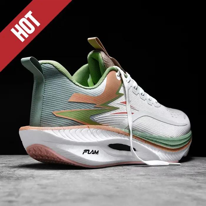 Hommes chaussures de course de sport Marathon coussin d'air respirant léger confortable femmes en plein Air athlétique baskets Jogging Tenis