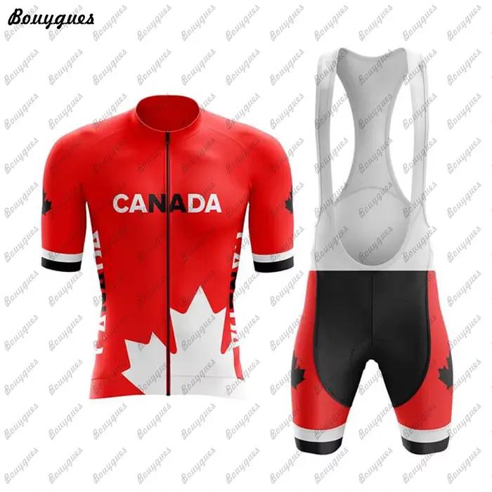 Ensembles de maillots de cyclisme à manches courtes pour hommes, avec coussins en gel respirants, disponibles en plusieurs couleurs, idéaux pour les sorties estivales et les compétitions de vélo
