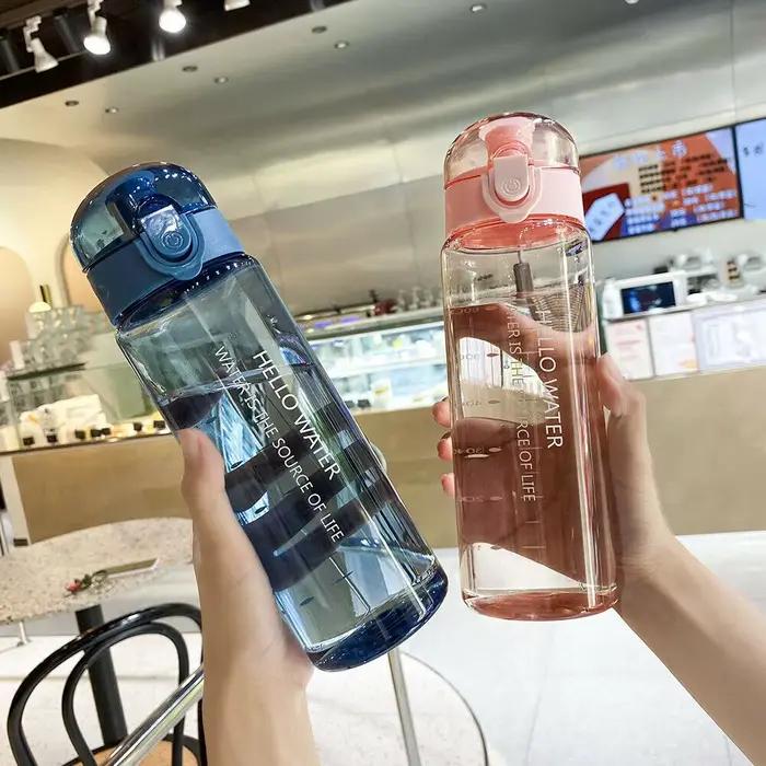 Bouteille d'eau transparente de sport 780ml