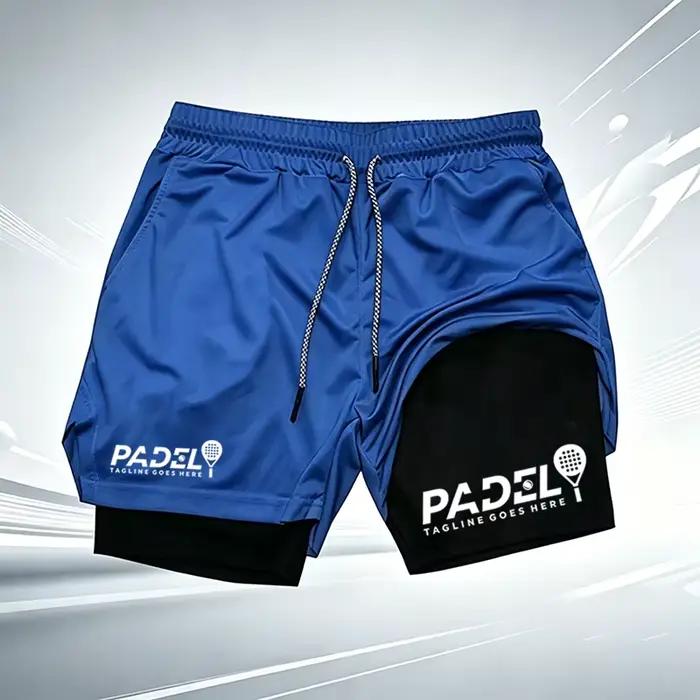 Shorts de performance 2-en-1 pour le padel