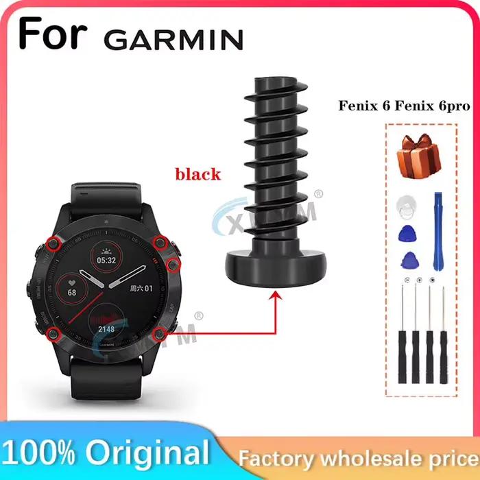 Remplacement et réparation de vis de cadran de montre, F ou Garmin Fenix 6, Fenix 6Pro