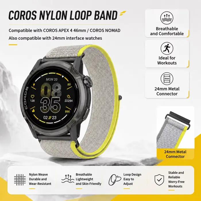 Compatible avec COROS NOMAD / APEX 4