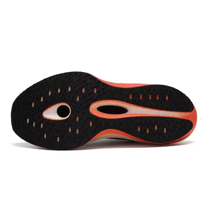 Chaussures de course avec plaque en carbone, spéciales marathon, respirantes, légères, confortables, antidérapantes, pour hommes et femmes
