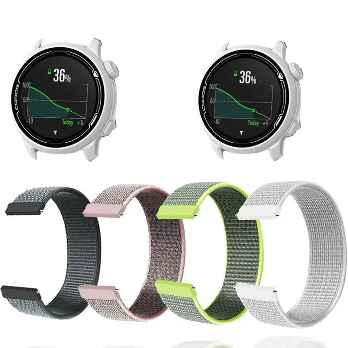 Pour COROS PACE 2 sport Bracelet en Nylon Bracelet de montre pour COROS APEX Pro Bracelet APEX 46mm 42mm Bracelet ceinture de montre