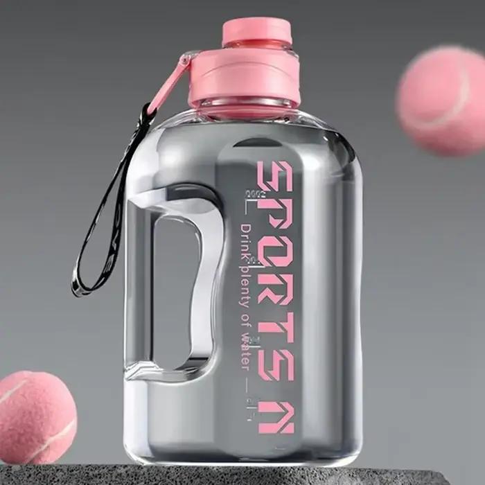 1.7L/2.7L Portable grande capacité bouteille d'eau sport