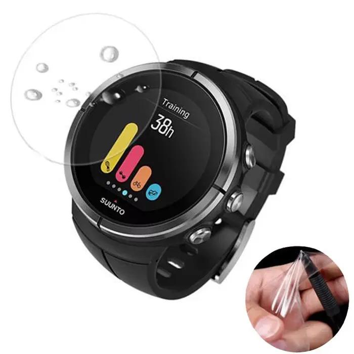 Film protecteur d'écran en TPU souple, 2 pièces, pour Suunto 9/5/D5/3 Fitness/Ambit 3/Traverse Alpha Spartan, montre-bracelet HR/Ultra/Sport
