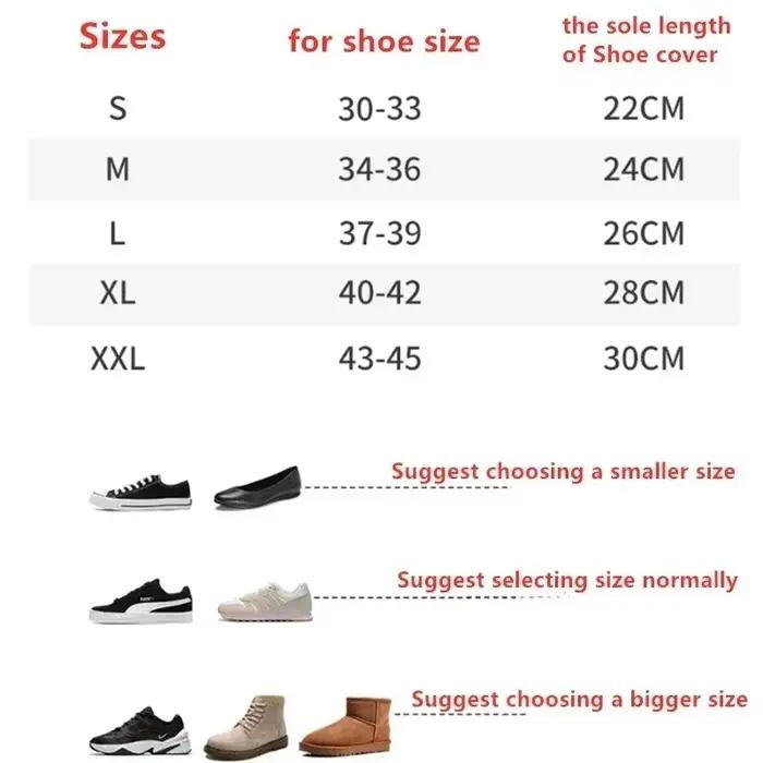 Couvre-chaussures en silicone, couvre-bottes de pluie, protection antidérapante pour chaussures, réutilisable, épaissi, imperméable, pour extérieur