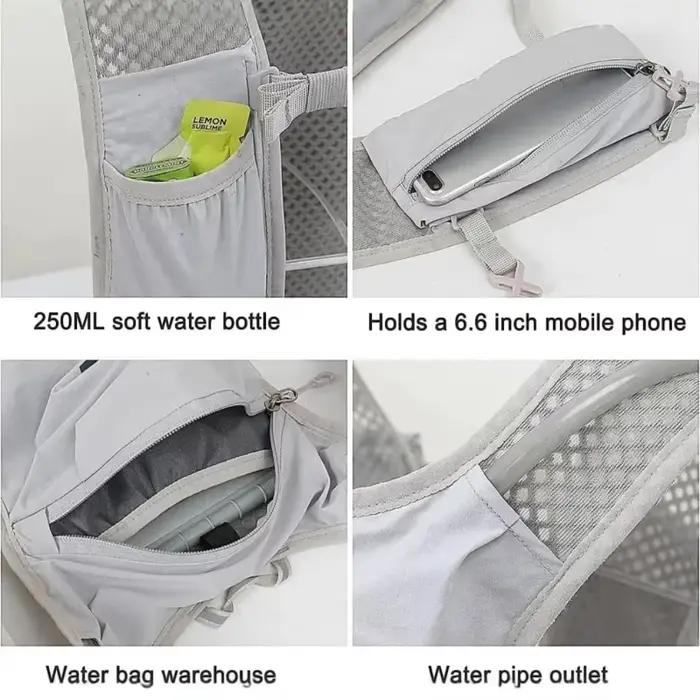 Gilet hydratant ultraléger et respirant pour cyclisme