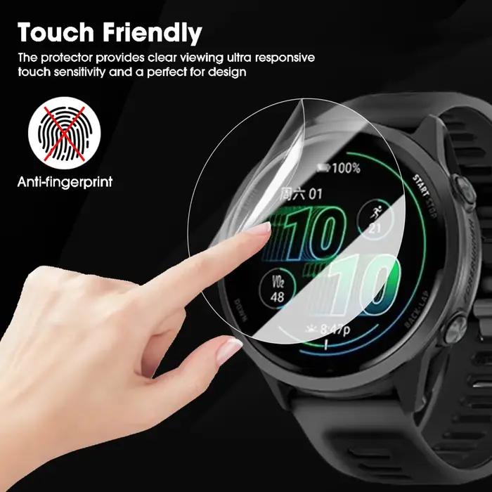 Pour Garmin Forerunner 965 570 955 265 265S 255 255S Film de protection Hydrogel protecteur d'écran HD