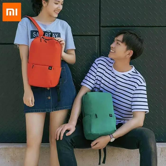 Original Xiaomi Mi petit sac à dos ville loisirs voyage sac de sport 10L sac étanche unisexe multicolore combinaison sac intelligent