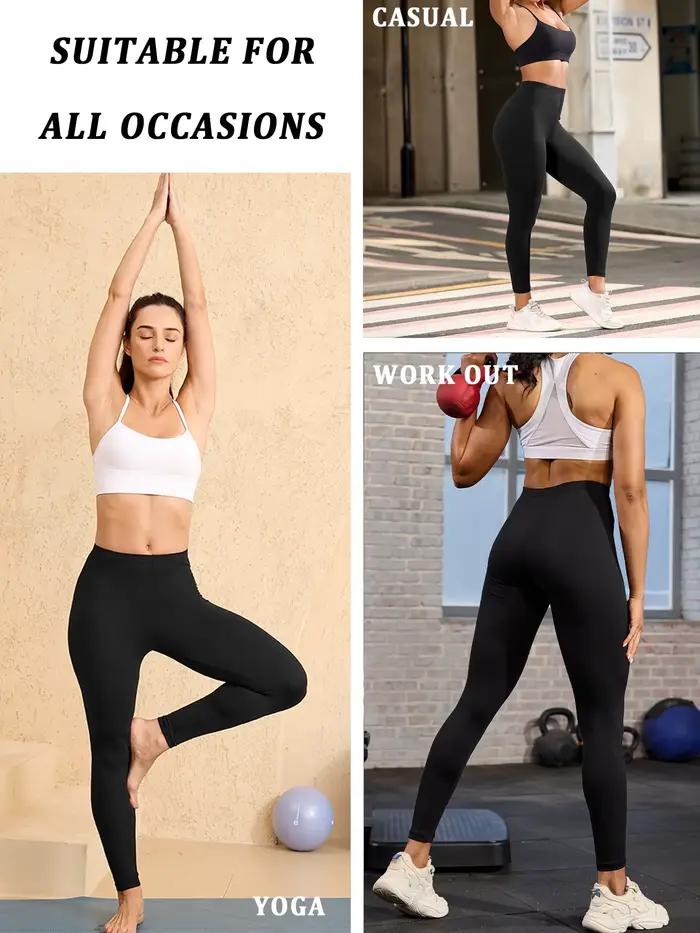 Leggings Super doux pour femmes, haute élasticité, entraînement, Yoga, course à pied, athlétique, Push-Up, Long, Fitness