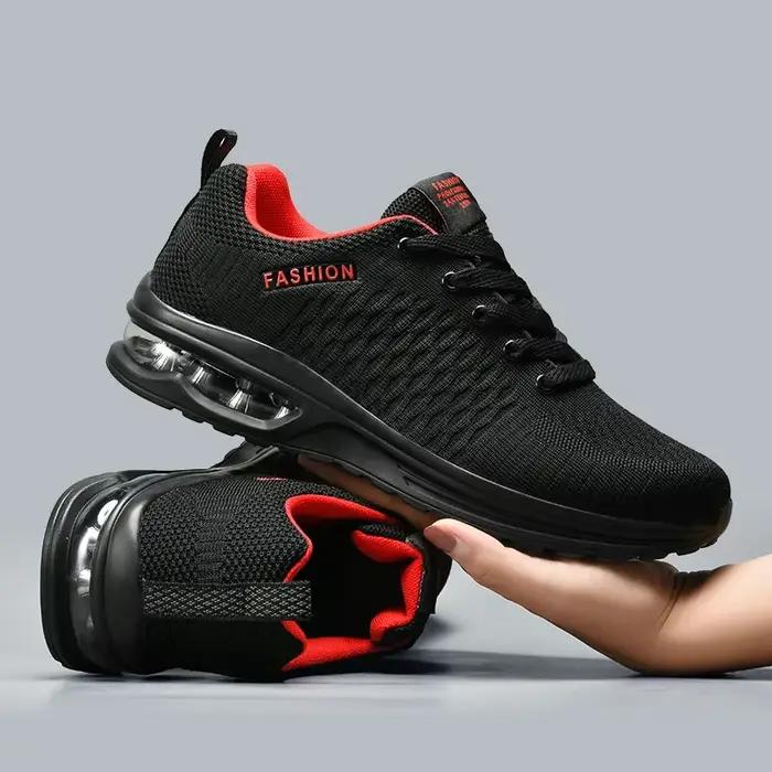 Chaussures de course légères à lacets pour hommes