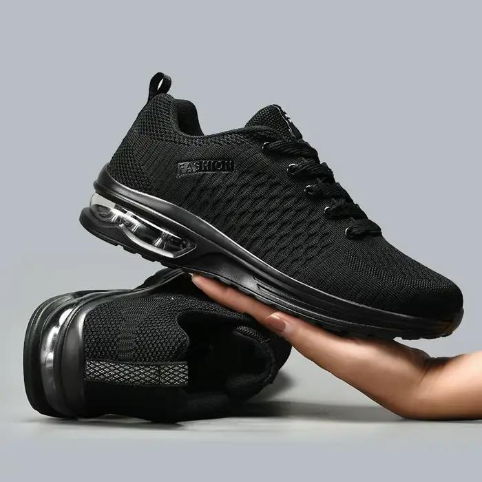 Chaussures de course légères à lacets pour hommes