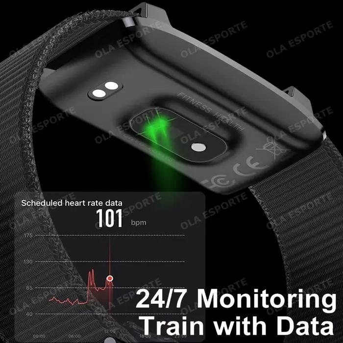 2208A Bracelet intelligent fréquence cardiaque tensiomètre podomètre Sport Fitness Tracker pour hommes femmes