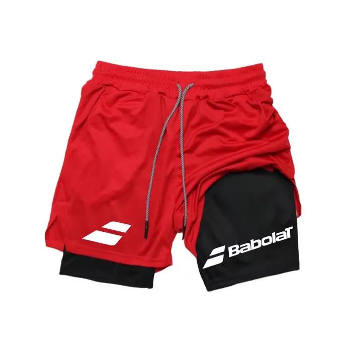Shorts de sport 2-en-1 pour hommes