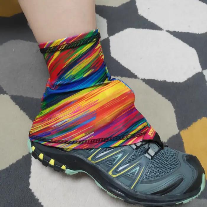 Guêtres de course pour garder les débris hors de vos chaussures