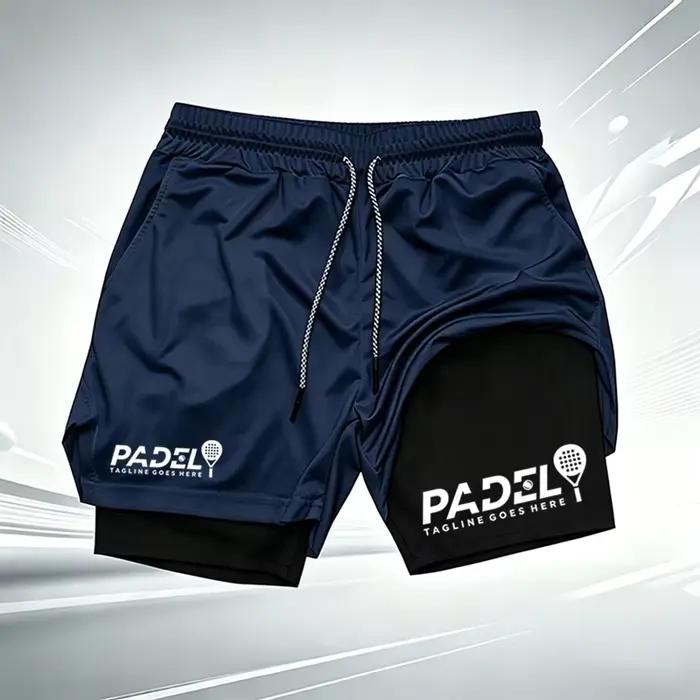 Shorts de performance 2-en-1 pour le padel