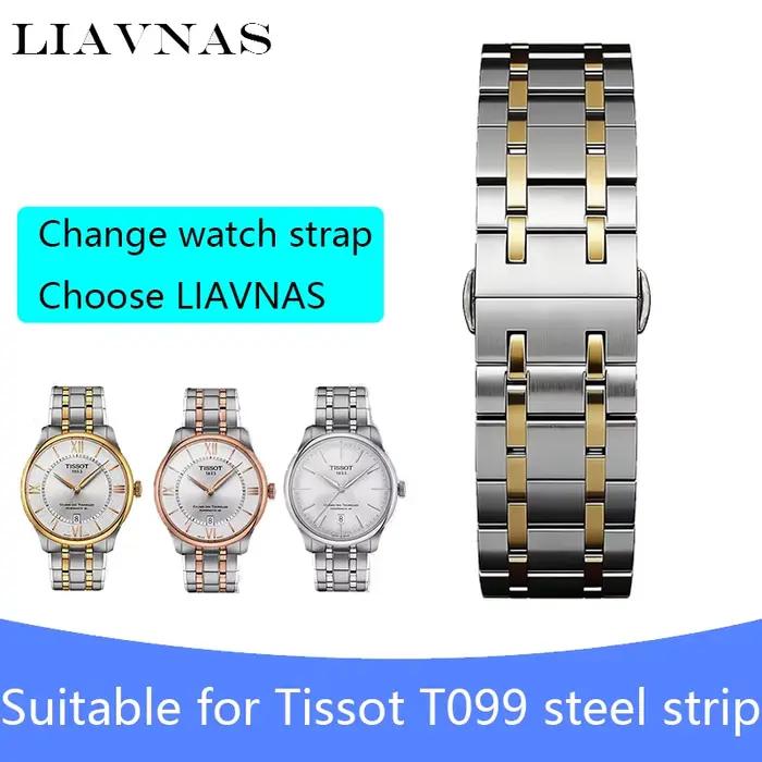 Bracelet de montre en métal de luxe