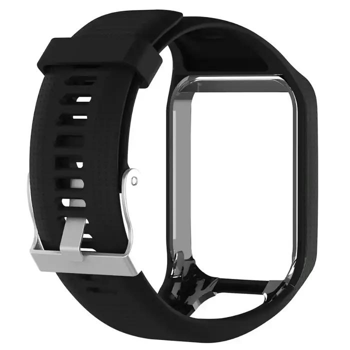 Bracelet de remplacement en silicone pour TomTom Runner 2 3 sportif pour homme et femme personnalisation de style occasionnelle et quotidienne
