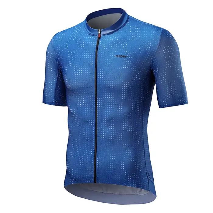 Maillot de cyclisme Rion homme respirant séchage rapide anti-transpiration avec poche arrière pour printemps été