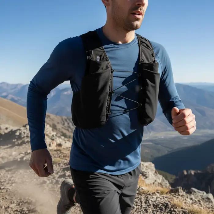 Gilet de course léger ultra-fin