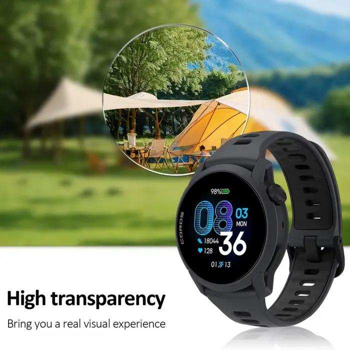 3 pièces 2.5D HD verre clair pour Coros Pace 4 Smartwatch 9H