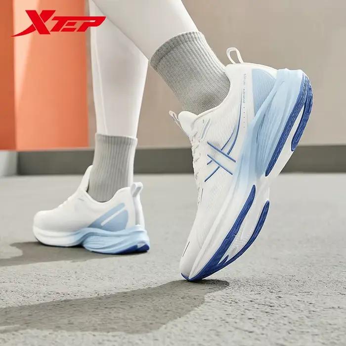 Xtep cinq vitesses ET chaussures de course pour hommes résistant à l'usure antidérapant soutien sport à la mode rétro amorti baskets 876319110088