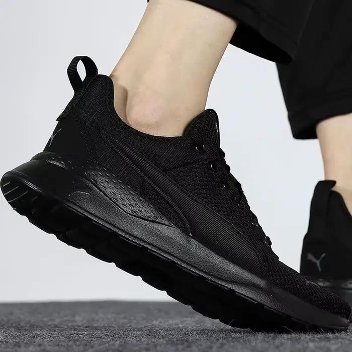 Puma véritable saison actuelle unisexe rembourré maille respirant marche chaussures de course 371128-01