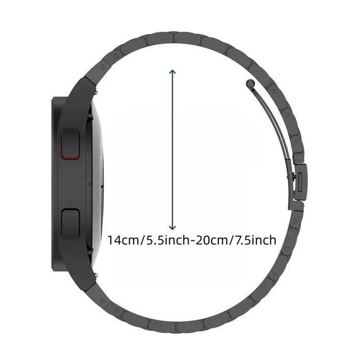 3 bandes métalliques pour bracelet Polar Vantage V pour hommes et femmes